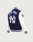 Pro Standard MLB New York Yankees Retro Classic Rib Wool Varsity Jacket