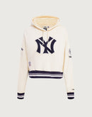 Pro Standard MLB New York Yankees Retro Classic Cropped Hoodie