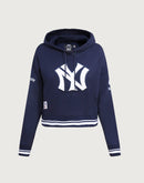 Pro Standard MLB New York Yankees Retro Classic Cropped Hoodie