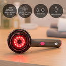 The Ultimate Hair & Skin Restoration Bundle: LED Therapy Brush, Castor Oil, Sweet Almond Oil, & Fractionated Coconut Oil