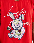 BKYS Lucky Charm Flower Pattern Tee