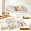 Wooden Cream Elephant Busy Board - Light Yellow