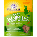 Wellness WellBites Lamb and Salmon Recipe Soft Natural Dog Treats, 8-Ounce Bag