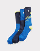 Polo Ralph Lauren Tonal Bright Crew Socks