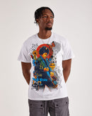 Liquid Blue Jimi Hendrix Trippy Tee