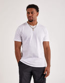 Luxe T Fitted V-Neck Tee