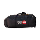 SS Matrix Professional Cricket Wheelie Kit Bag - Duffle w/ Wheels, Multiple Compartments, Black & Orange - Lightweight, Durable & Easy to Carry