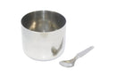 TABAKH Stainless Steel Masala Dabba/Spice Container Box with 7 Spoons - With Clear Screen & Clear Lid