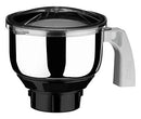 Preethi MGA509 Medium Mixer Jar for Eco Twin, Eco Plus, Nitro and Blue Leaf, 1-Liter, Stainless Steel