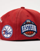 Mitchell & Ness Philadelphia 76ers Heritage Snapback Hat