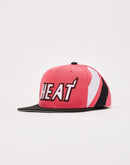 Mitchell & Ness Miami Heat Heritage Snapback Hat