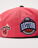 Mitchell & Ness Miami Heat Heritage Snapback Hat