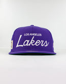 Mitchell & Ness NBA Los Angeles Lakers Vintage Draft Scrip Snapback