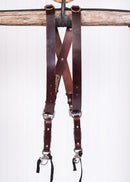 HoldFast Money Maker Water Buffalo Medium Strap (Burgundy)