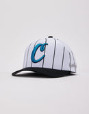 Mitchell & Ness Cookies Pinstripe Pro Snapback Hat