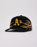 Mitchell & Ness MLB Oakland Athletics Lightning Pro Pinch Snapback Hat