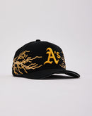 Mitchell & Ness MLB Oakland Athletics Lightning Pro Pinch Snapback Hat
