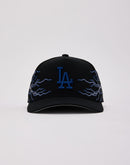 Mitchell & Ness MLB Los Angeles Dodgers Lightning Pro Pinch Snapback Hat