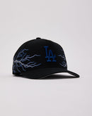 Mitchell & Ness MLB Los Angeles Dodgers Lightning Pro Pinch Snapback Hat
