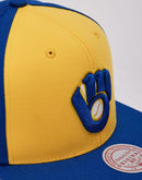 Mitchell & Ness MLB Evergreen Milwaukee Brewers Snapback Hat