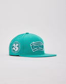 Mitchell & Ness NBA Back To Basics San Antonio Spurs Snapback Hat