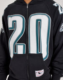 Mitchell & Ness NFL Maxxed Out Raglan Eagles Brian Dawkins Fleece Hoodie