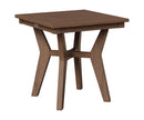 Berlin Gardens, Mayhew Square End Table, Brazilian Walnut