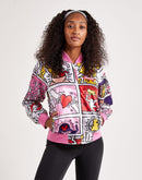 Members Only Keith Haring Bomber Varsity Jacket