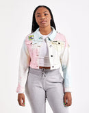 Members Only Susie Tie-Dye Denim Jacket
