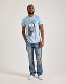 Merch Traffic Aaliyah White Bandana Tee