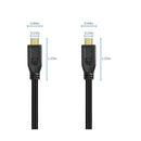 pictureline Micro HDMI to Micro HDMI Coiled 12” Cable