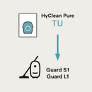 Miele HyClean-TU HyClean Vacuum Bags (4 Pack)