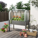 47.5 X 21.5 X 24 Inch Mini Greenhouse With Roll-Up Zipper Door