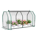47.5 X 21.5 X 24 Inch Mini Greenhouse With Roll-Up Zipper Door