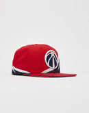 Mitchell & Ness NBA Wave Washington Wizards Snapback Hat