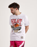 Mitchell & Ness Miami Heat Heritage Tee