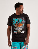 Mitchell & Ness San Antonio Spurs Heritage Tee