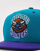Mitchell & Ness Charlotte Hornets NBA Breakthrough Snapback Hat