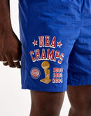 Mitchell & Ness Detroit Pistons Champ City Woven Shorts