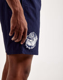 Mitchell & Ness Georgetown Hoyas Champ City Woven Shorts