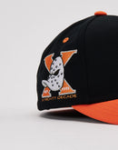 Mitchell & Ness NHL Anaheim Ducks Anniversary Pro Pinch Snapback Hat
