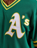 Mitchell & Ness Authentic Rickey Henderson Oakland Athletics 1991 Pullover Jersey