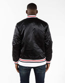 Mitchell & Ness Nba Chicago Bulls Champ City Satin Jacket
