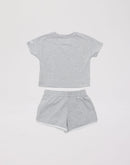 New Balance Flag Fleece Shorts Set Pre-School