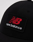 New Balance Stacked Patch Logo Trucker Hat
