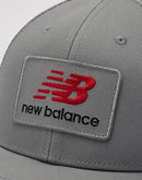 New Balance Stacked Patch Logo Trucker Hat