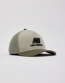New Balance Stacked Logo Trucker Hat