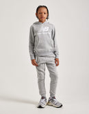 New Balance Stacked Logo Pullover Hoodie Grade-School