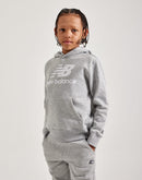 New Balance Stacked Logo Pullover Hoodie Grade-School