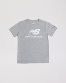 New Balance Essentials Stacked Logo Tee Grade-School